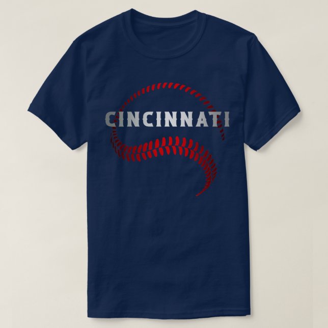 Cincinnati Baseball T-Shirt (Design Front)