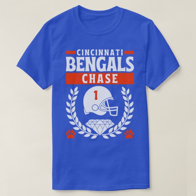 Cincinnati Bengals Chase 1 Edition T-Shirt (Design Front)