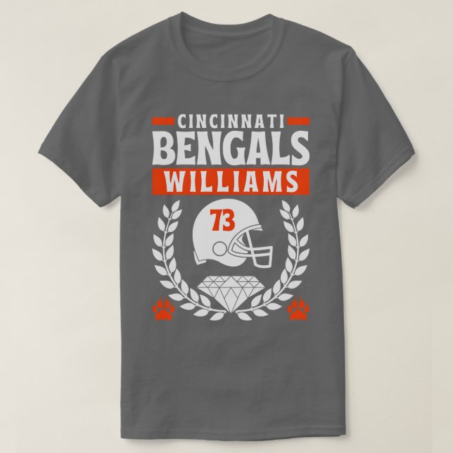 Cincinnati Bengals Williams 73 Edition T-Shirt (Design Front)