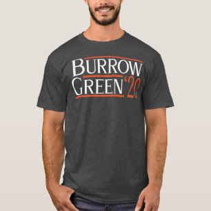 Cincinnati Burrow Green T-Shirt