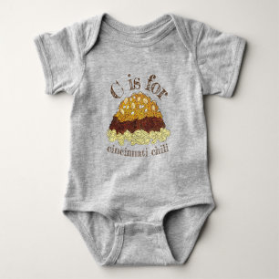 Cincinnati Chilli Ohio OH Spaghetti Chilli Food Baby Bodysuit