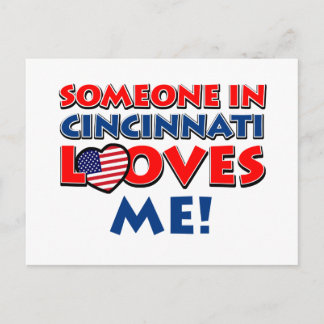 CINCINNATI City designs Postcard