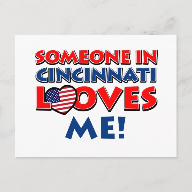 CINCINNATI City designs Postcard (Front)