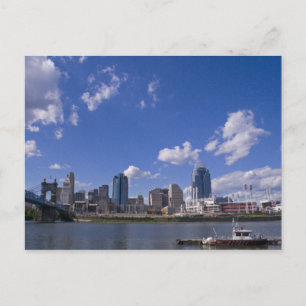 Cincinnati Cityscape Postcard