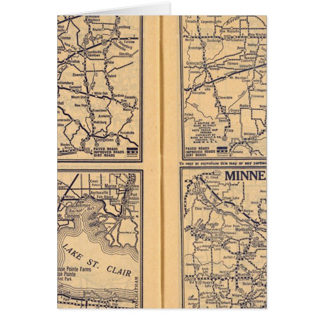 Cincinnati, Detroit, Indianapolis (Front)