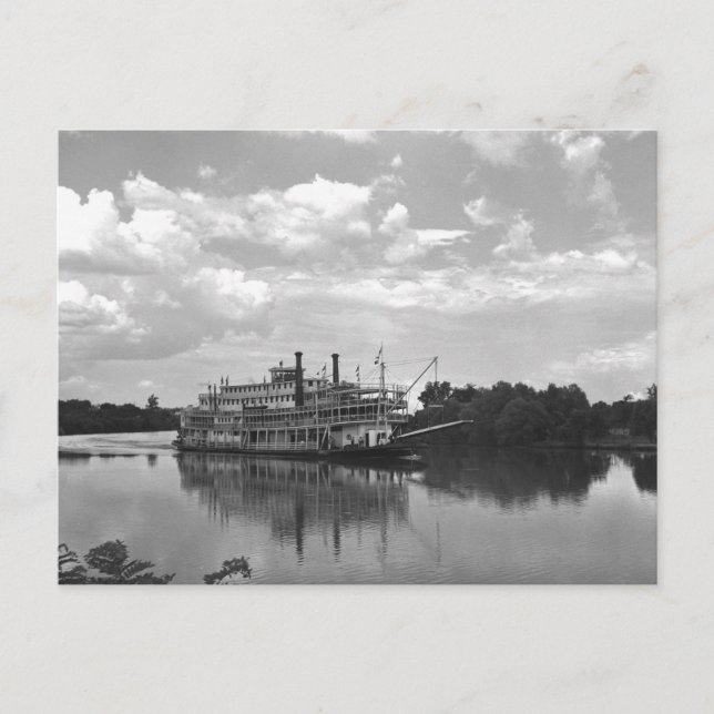 Cincinnati Excursion Steamer, 1942 Postcard (Front)