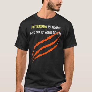 Cincinnati Football Pittsburgh Is Trash T-Shirt
