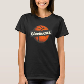 Cincinnati Hometown Basketball Player Sports T-Shirt