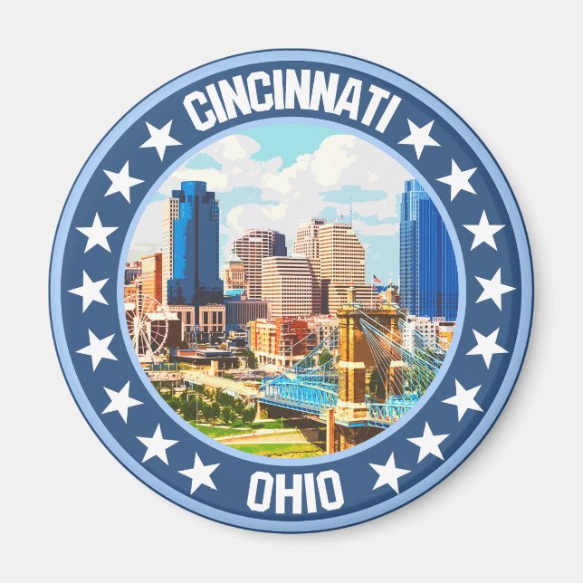 Cincinnati                                         magnet (Front)