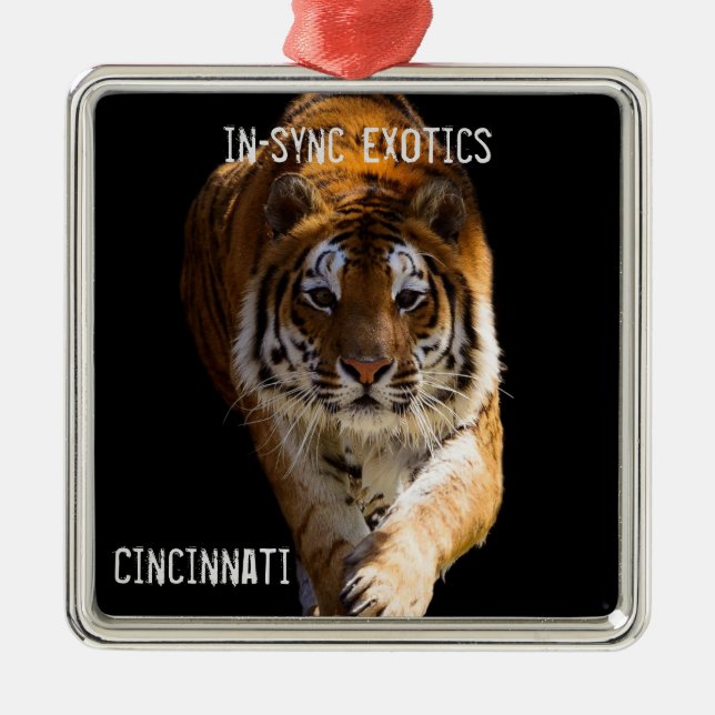 Cincinnati - metal tree decoration (Front)