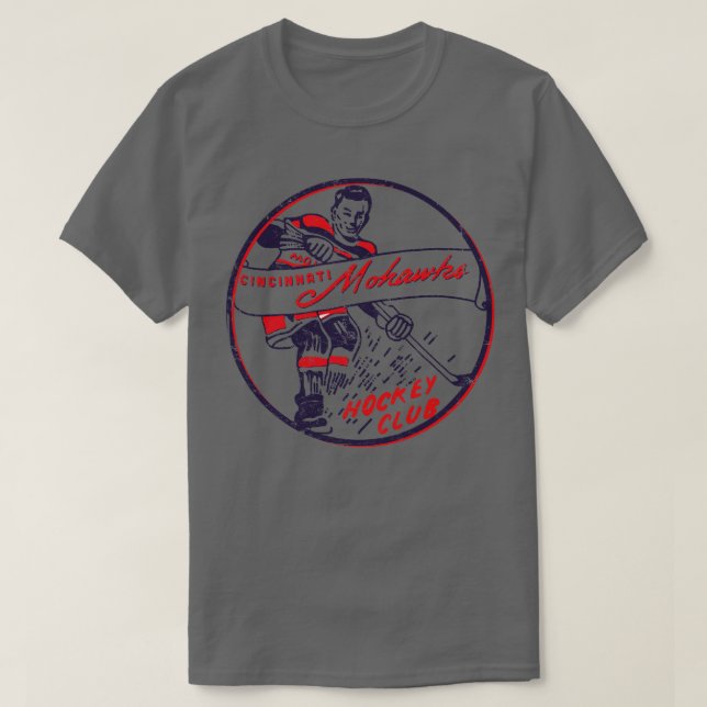 Cincinnati Mohawks T-Shirt (Design Front)