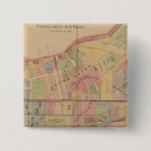 Cincinnati, Ohio 15 Cm Square Badge