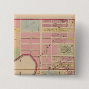Cincinnati, Ohio 2 15 Cm Square Badge