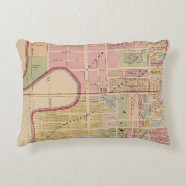 Cincinnati, Ohio 2 Decorative Cushion (Front)