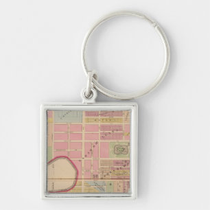 Cincinnati, Ohio 2 Key Ring