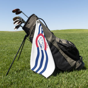 Cincinnati (Ohio) city flag   Golf Towel