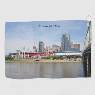 CIncinnati, Ohio golf towel