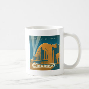 Cincinnati, Ohio Historic Union Terminal Coffee Mug