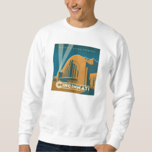 Cincinnati, Ohio   Historic Union Terminal Sweatshirt