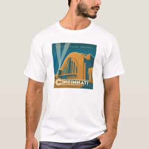Cincinnati, Ohio   Historic Union Terminal T-Shirt
