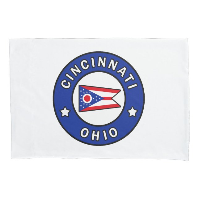 Cincinnati Ohio Pillowcase (Front)