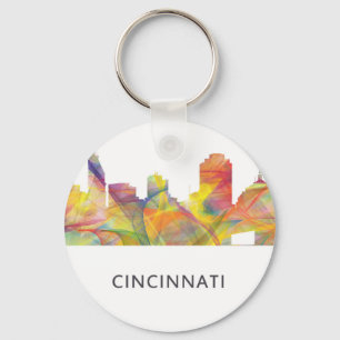 CINCINNATI OHIO SKYLINE WB1 - KEY RING