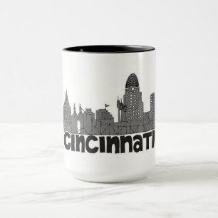 Cincinnati, Ohio Souvenir Mug