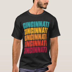Cincinnati Ohio Souvenir Retro Vintage Cincinnati T-Shirt