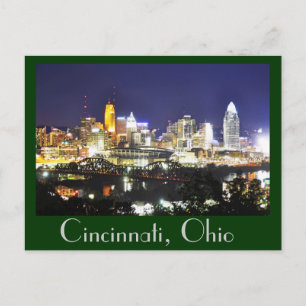 Cincinnati, Ohio, the Queen City. Postcard