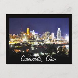 Cincinnati, Ohio, the Queen City. Postcard