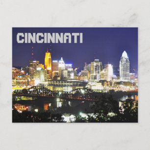 Cincinnati, Ohio, the Queen City. Postcard