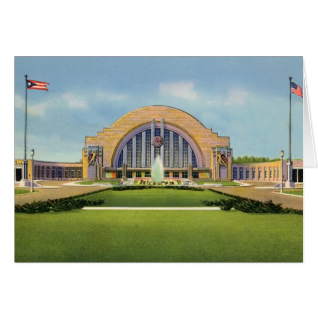 Cincinnati Ohio Union Terminal (Front Horizontal)