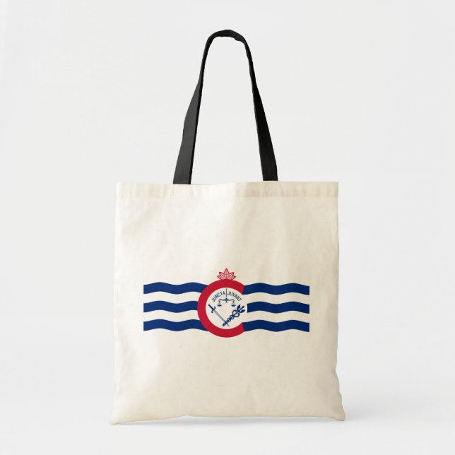 Cincinnati, Ohio, United States flag Tote Bag (Front)