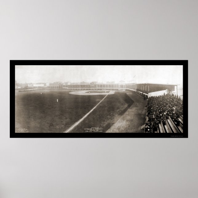 Cincinnati Opening Day Photo 1905 Poster (Front)