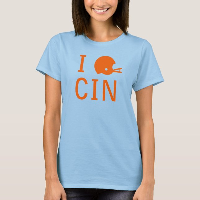 Cincinnati - orange T-Shirt (Front)