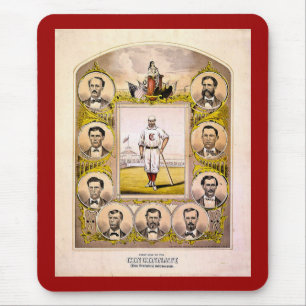 Cincinnati Red Stockings of 1869 Mouse Mat
