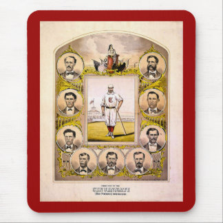 Cincinnati Red Stockings of 1869 Mouse Mat