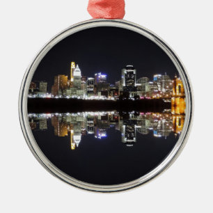 Cincinnati Reflection Metal Tree Decoration