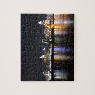 Cincinnati skyline at night jigsaw puzzle