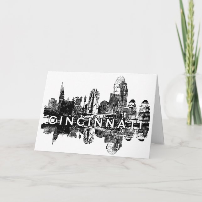 Cincinnati skyline card (Front)