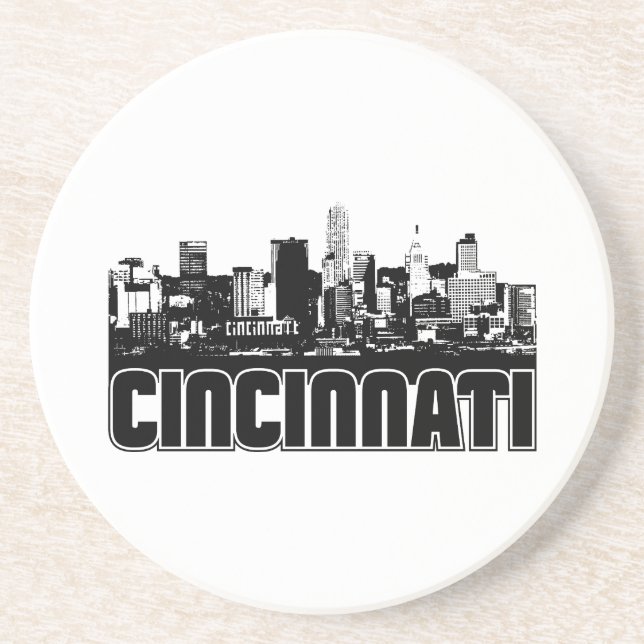 Cincinnati Skyline Coaster (Front)