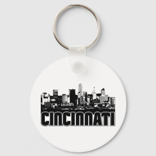 Cincinnati Skyline Key Ring