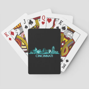 Cincinnati Skyline Playing Cards