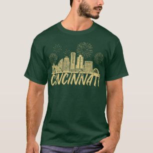 Cincinnati Skyline Pnc Tower T-Shirt