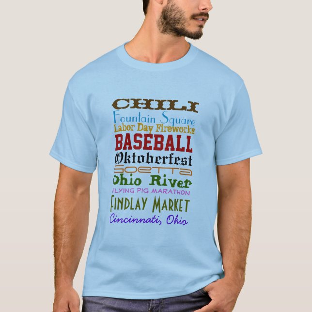 Cincinnati Stuff T-Shirt (Front)
