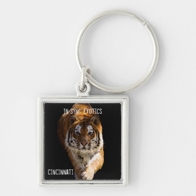 Cincinnati Tiger - Key Ring (Front)