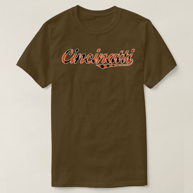 Cincinnati True Stripes T-Shirt (Design Front)