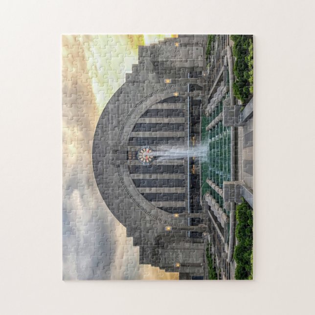 Cincinnati Union Terminal Puzzle (Vertical)