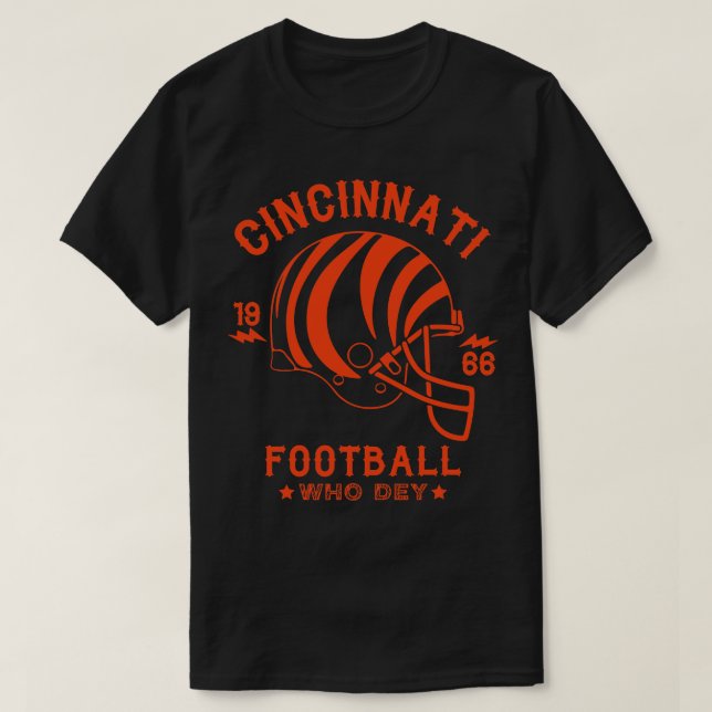 Cincinnati WhoDey T-Shirt (Design Front)