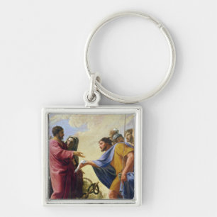 Cincinnatus Returning to his Plough Key Ring